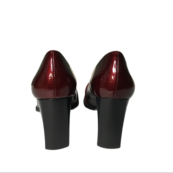 Franco Sarto Leather Suede Pump - Picture 5 of 6